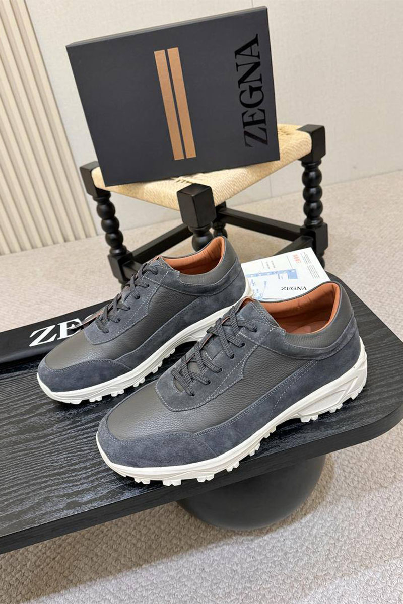 Zegna Мужские кроссовки 