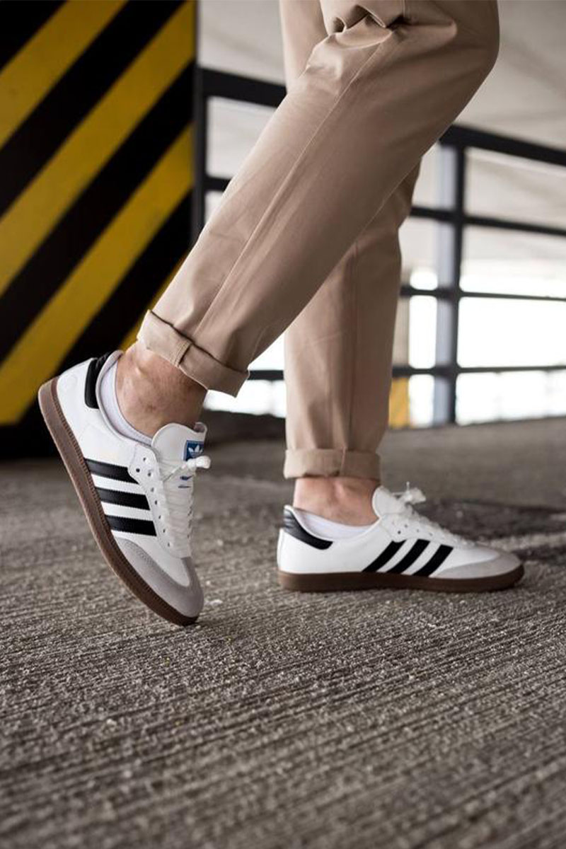 Adidas Кроссовки Samba Vegan "White Gum" 