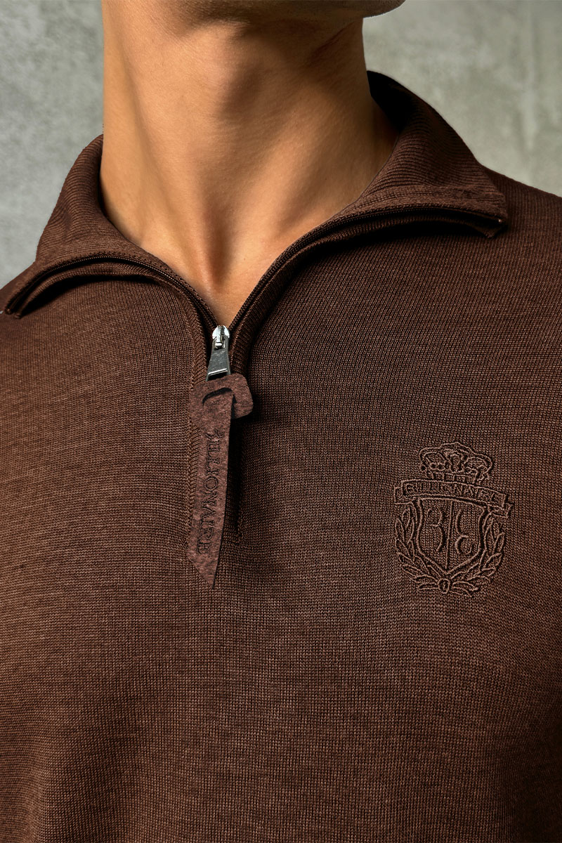 Billionaire Мужская кофта zip-up - Brown 