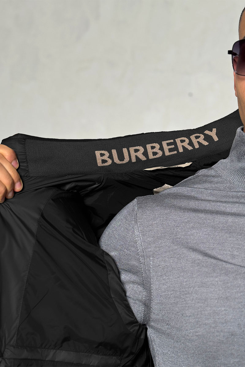 Burberry Мужской жилет чёрного цвета 