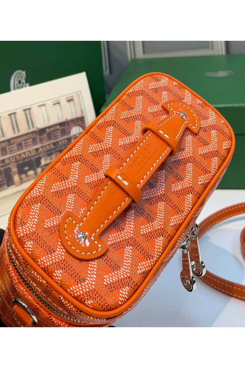 Designer Clothing Кожаная сумка Goyard Muse Mini Vanity ​premium 16,5x10,5x8 см