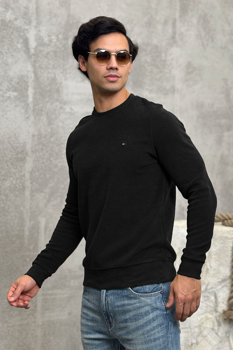 Tommy Hilfiger Мужской свитшот чёрного цвета 