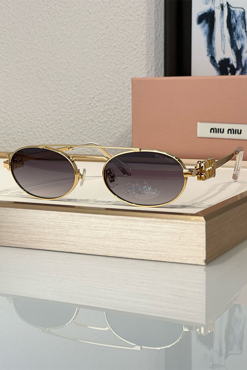 MIU MIU Женские солнцезащитные очки Oval