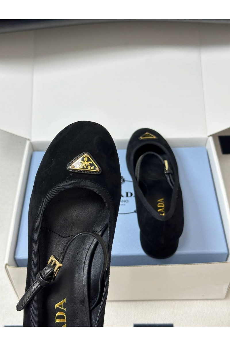 Prada Женские замшевые туфли premium