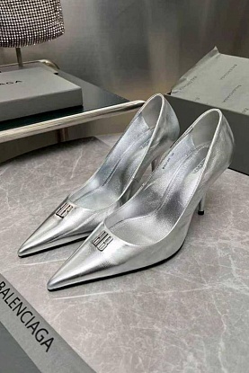 Женские кожаные туфли на каблуке premium