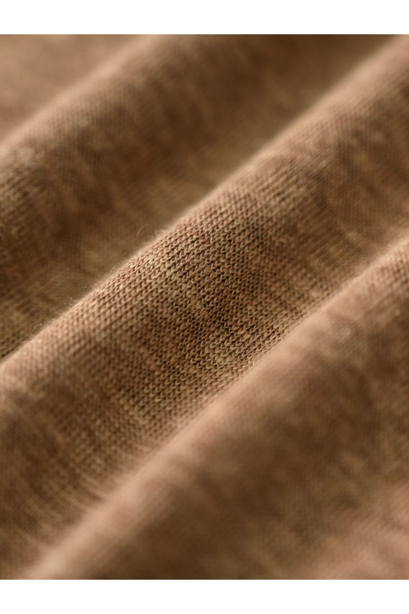 Loro Piana Мужское коричневое поло premium