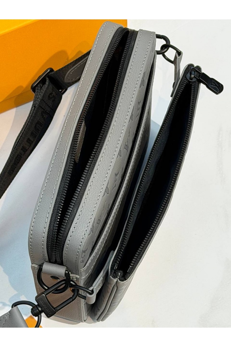 Lоuis Vuittоn Кожаная сумка Trio premium 25x18.5x7 см