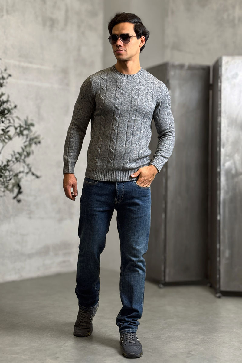 Tommy Hilfiger Мужские синие джинсы straight fit