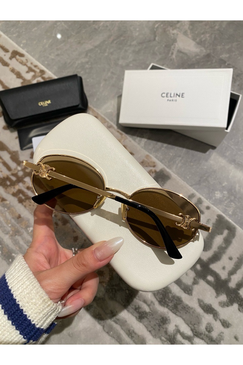 Celine Солнцезащитные очки Triomphe Metal