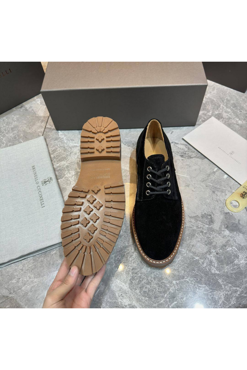 Brunеllо Сuсinеlli Замшевые ботинки чёрного цвета