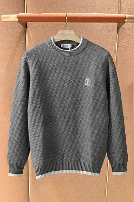 Мужской свитер premium - Grey