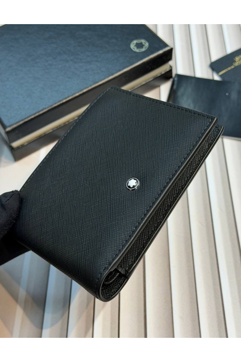 Montblanc Кожаный кошелёк Meistertuck Sartorial premium 11.5x9 см