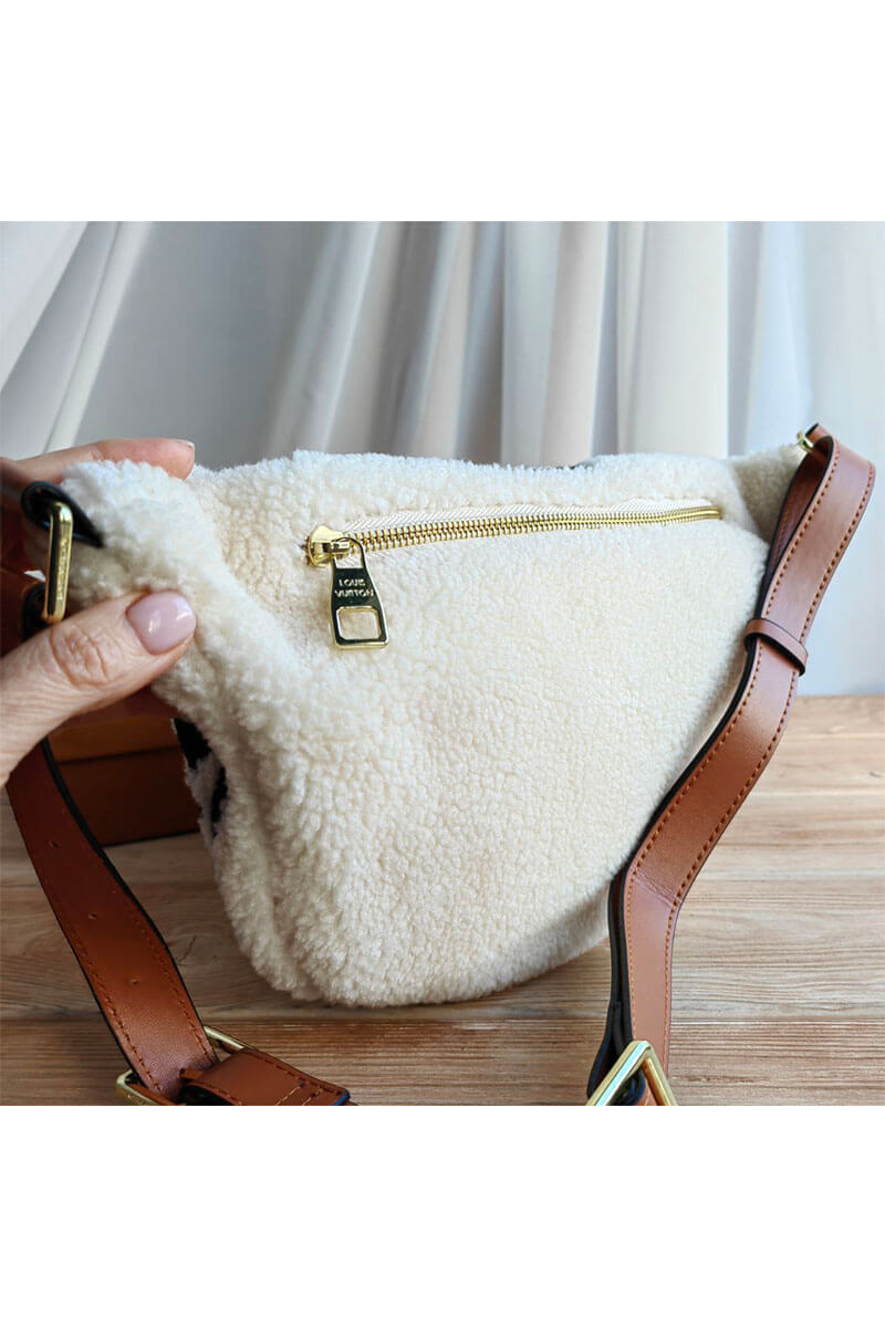 Lоuis Vuittоn Сумка на пояс Monogram Teddy 31x20 см - White 