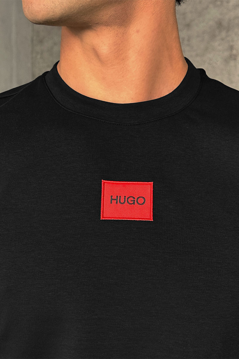 Hugо Воss Мужской свитшот Diragol - Black 