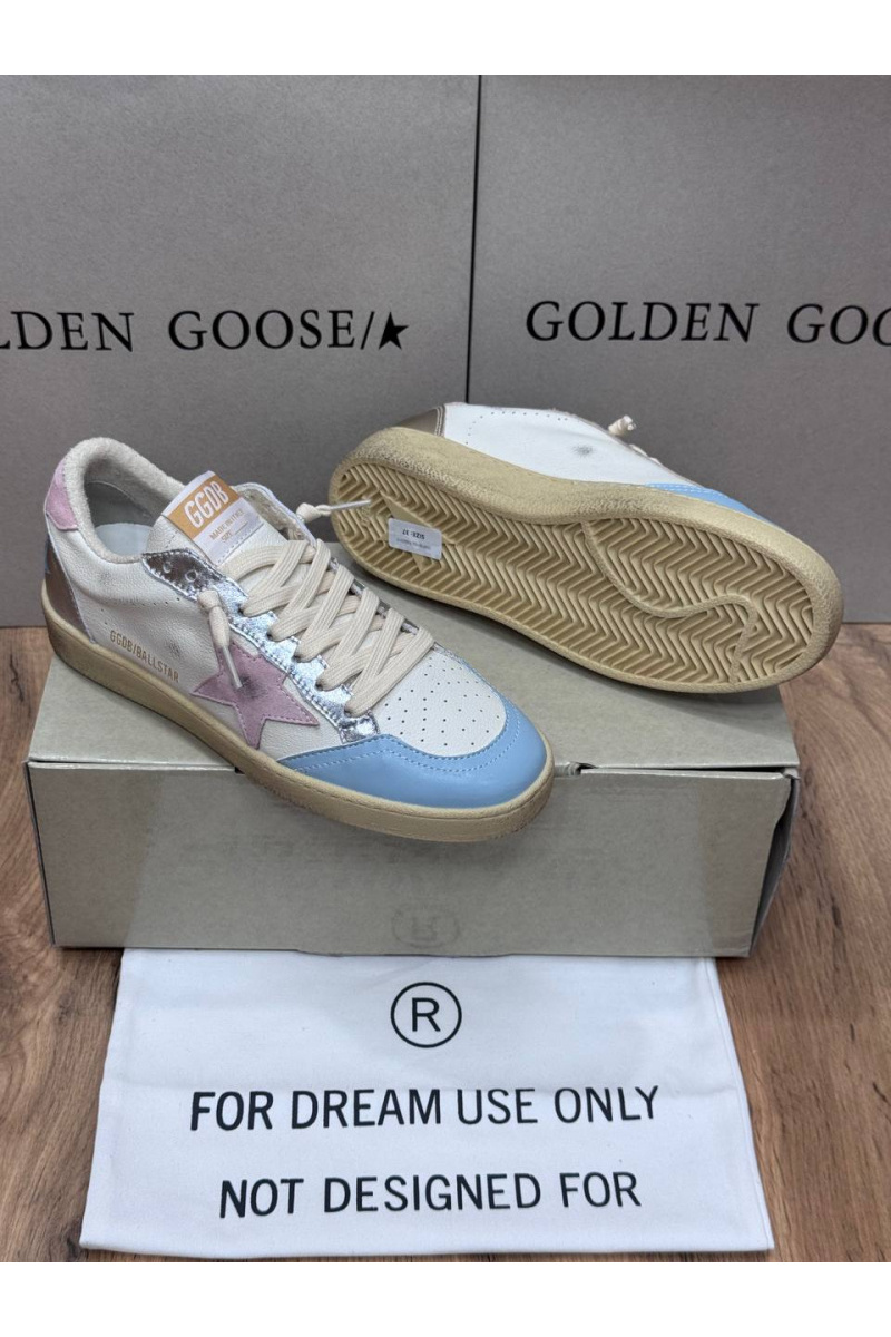 Designer Clothing Женские кожаные кроссовки Golden Goose Ball Star premium