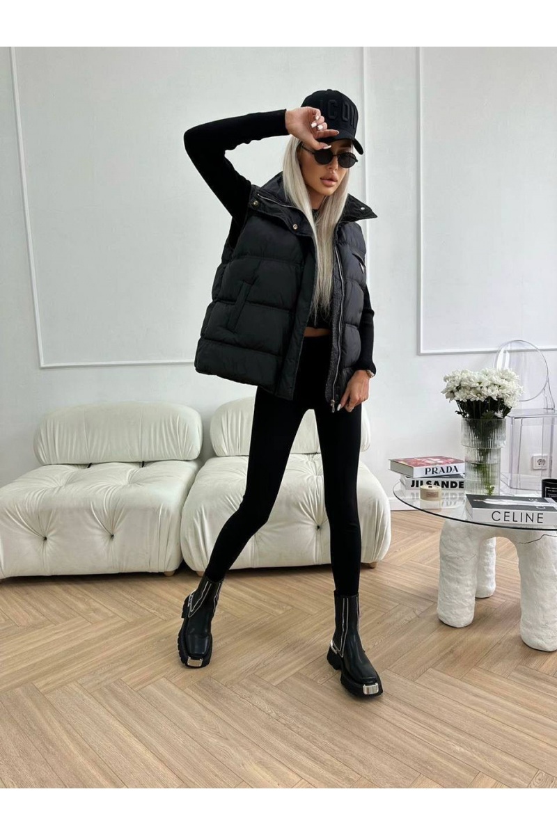 Prada Женская жилетка Premium - Black