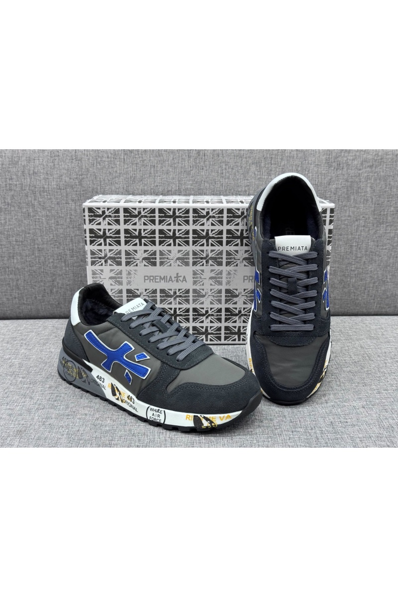 Premiata Мужские кроссовки с мехом Mick