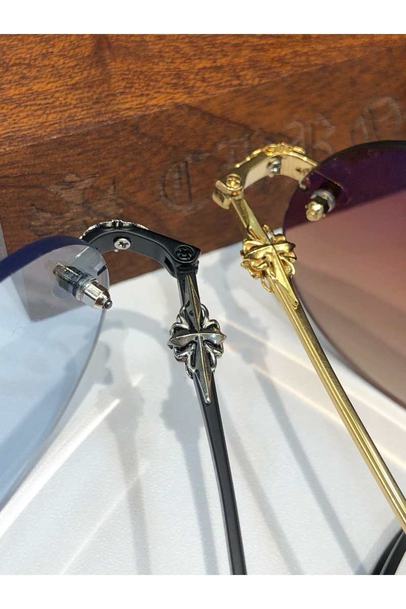 Chrome Hearts Солнцезащитные очки Sinnegasm-B