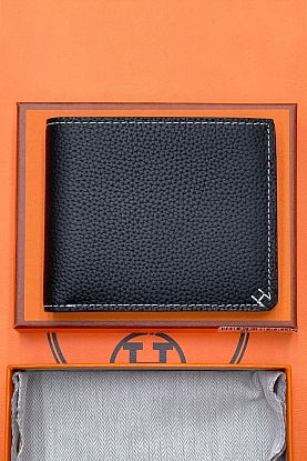 Кожаный кошелёк 12х10 см