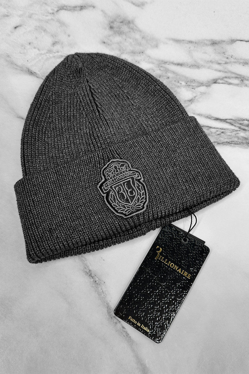 Billionaire Шапка logo-embroidered - Grey