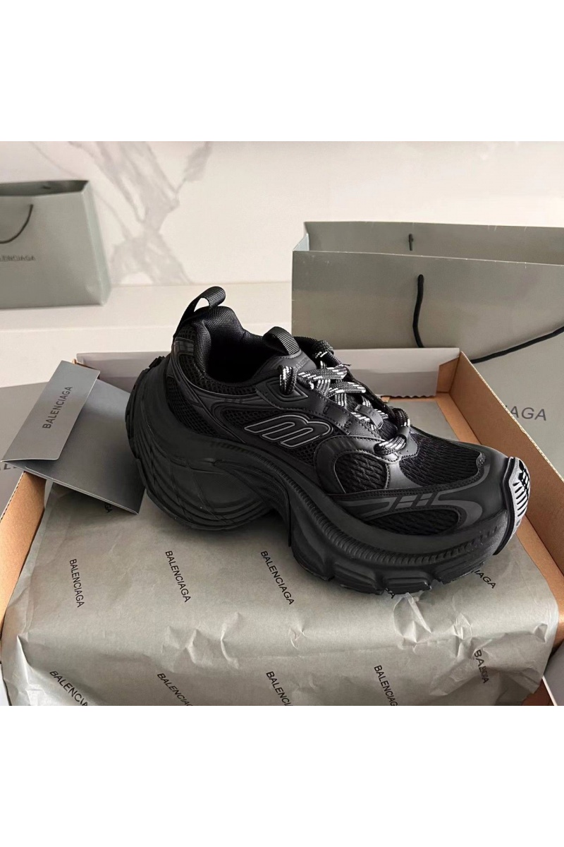 Balenciaga Женские комбинированные кроссовки Women's 10XL - Black
