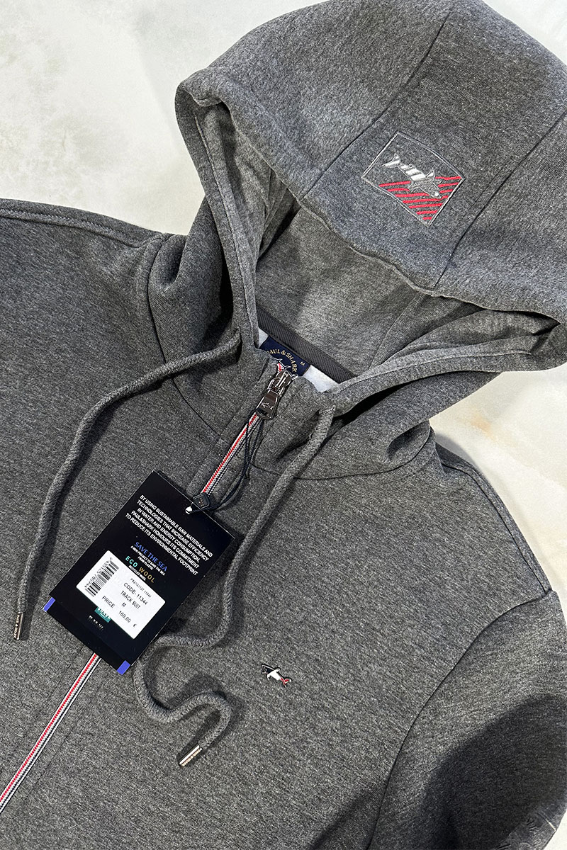 Paul & Shark Утеплённый костюм на флисе серого цвета