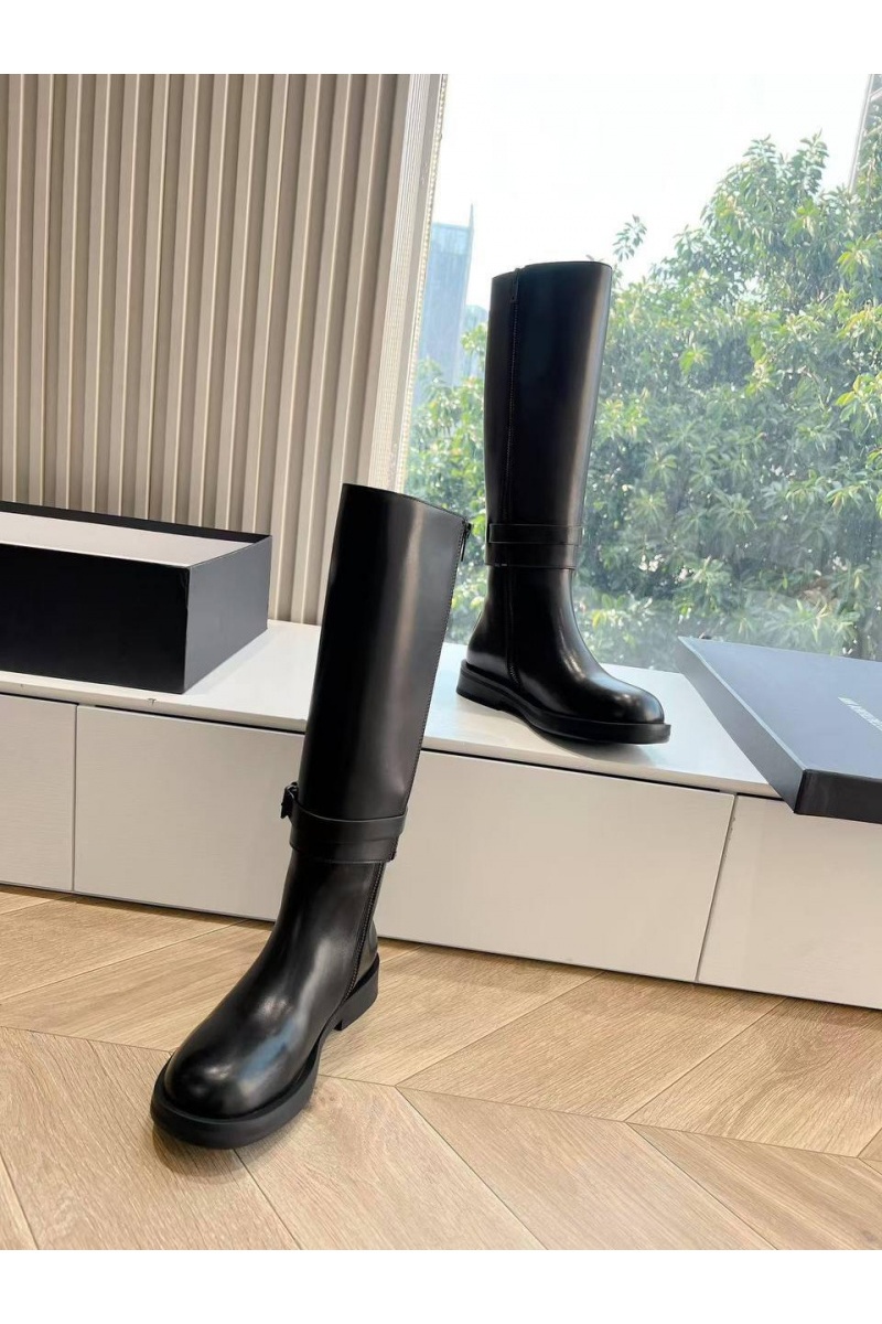 Designer Clothing Женские кожаные сапоги трансформеры Ann Demeulemeester Premium