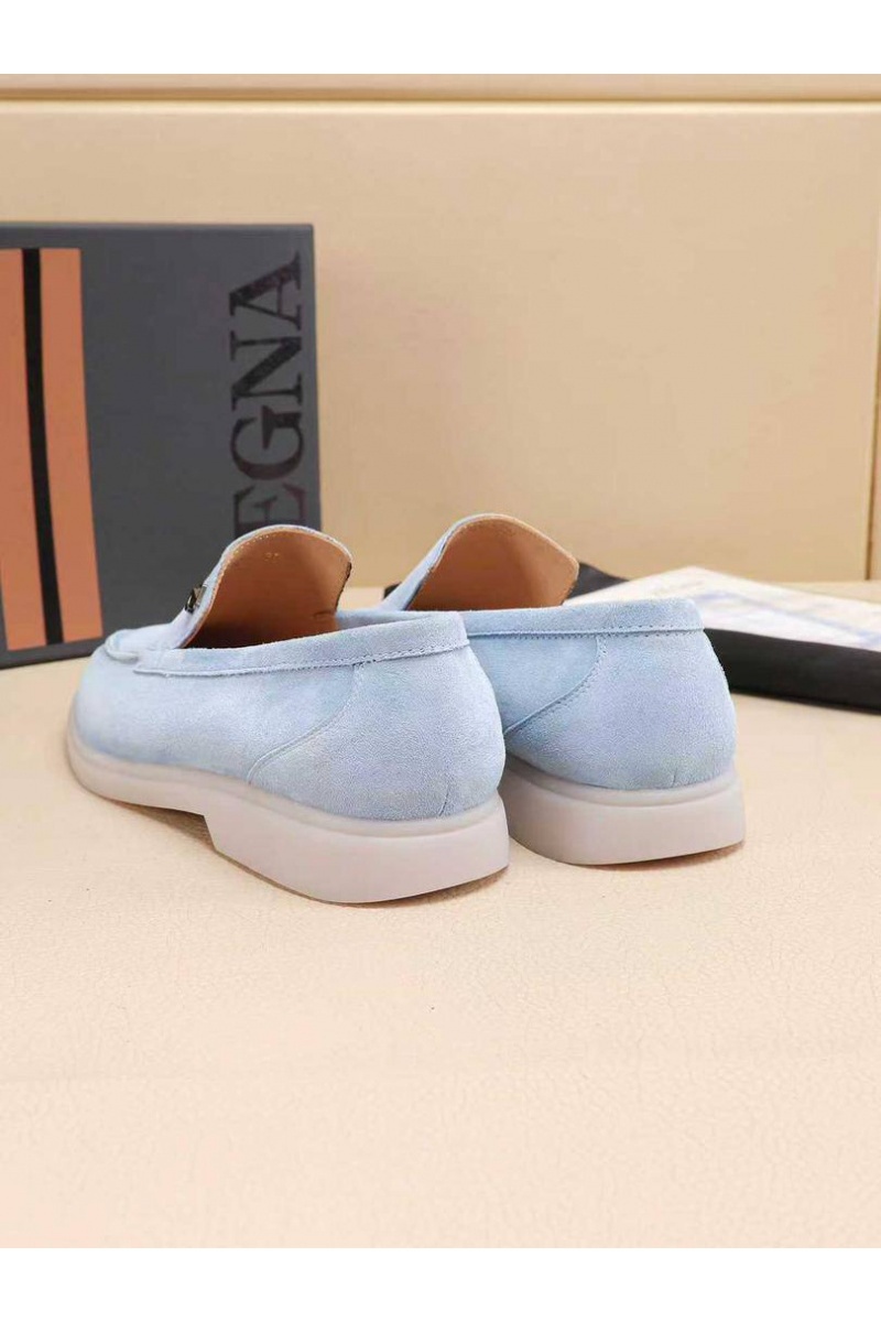 Zegna Мужские замшевые лоферы