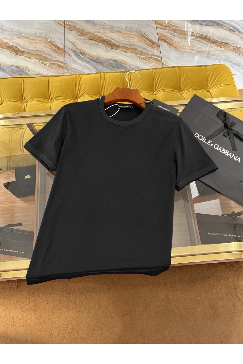 Dоlсе & Gаbbаnа Мужская чёрная футболка Premium