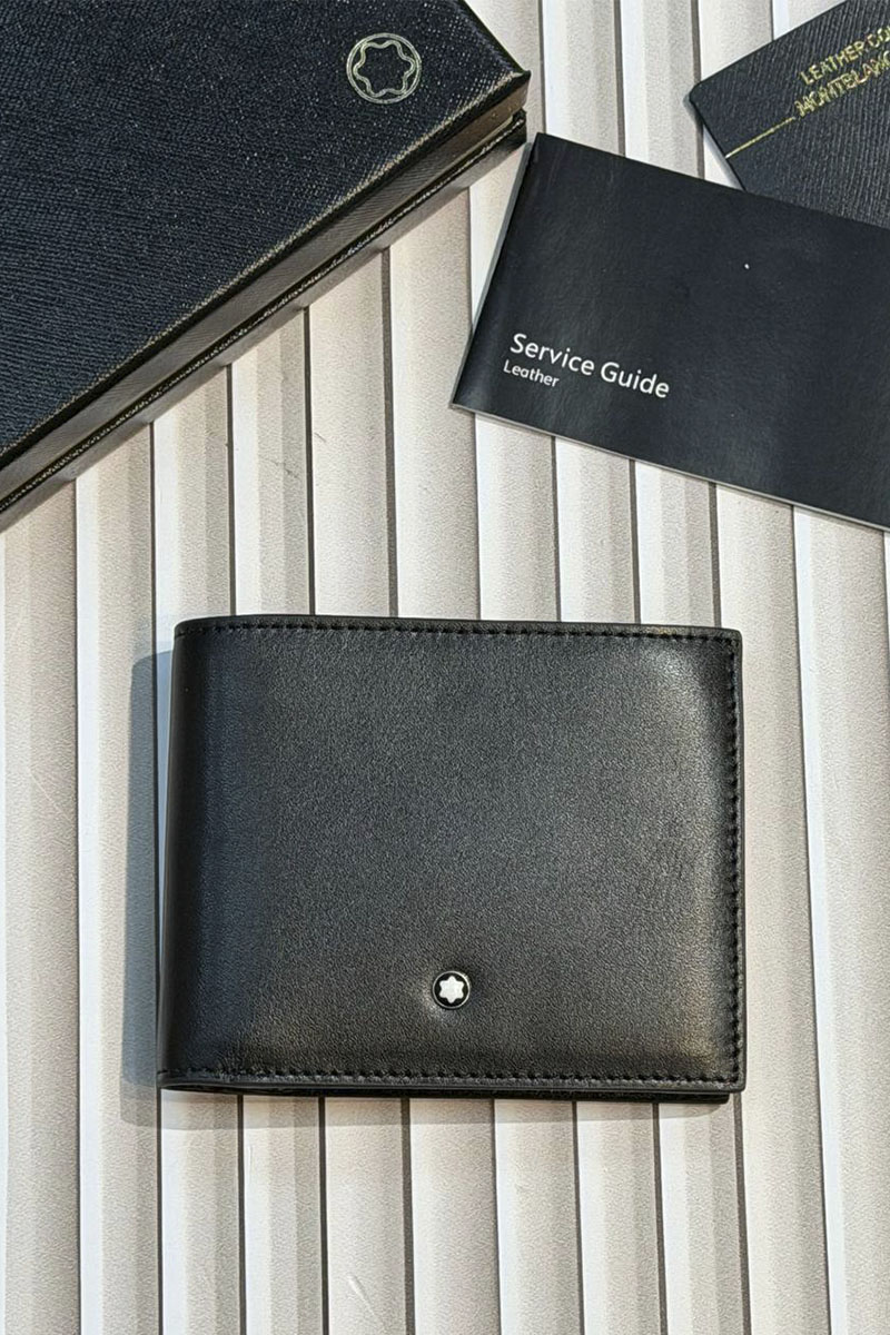 Montblanc Кожаный кошелёк Meistertuck Sartorial premium 11.5x9 см