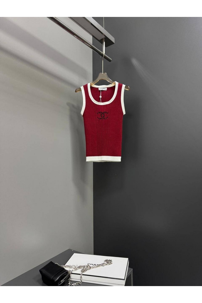 Chаnеl Женская майка premium - Red