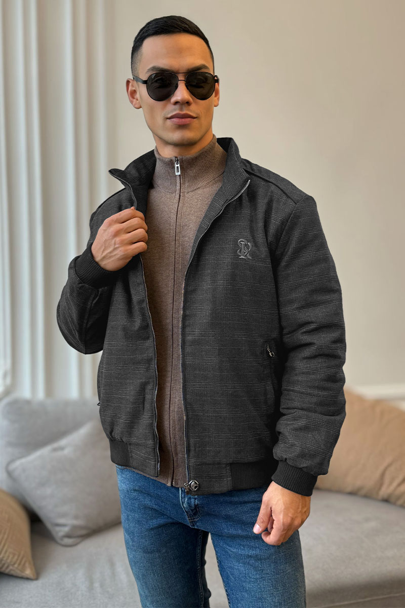 Stеfаnо Riссi Куртка чёрного цвета logo-embroidered