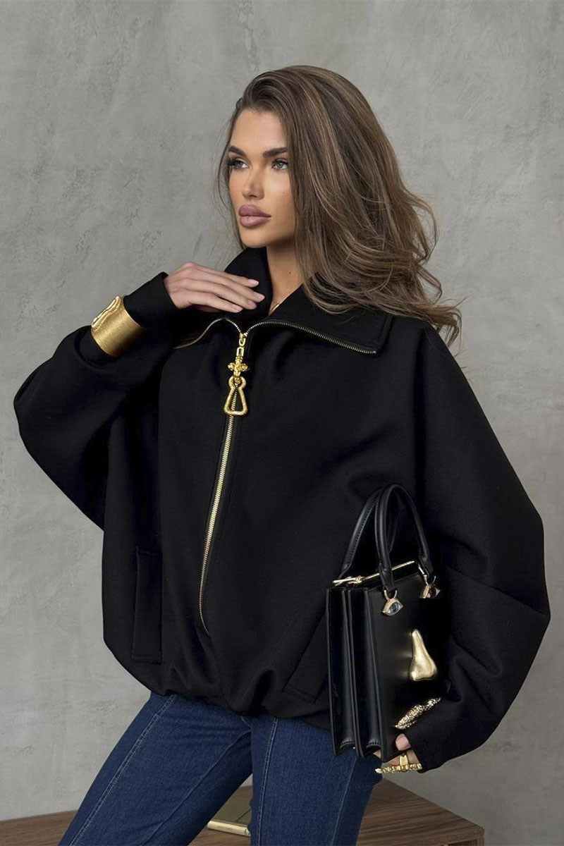 Schiaparelli Женская куртка чёрного цвета premium