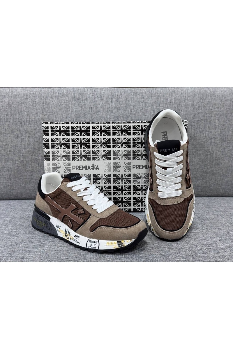 Premiata Комбинированные кроссовки Mick