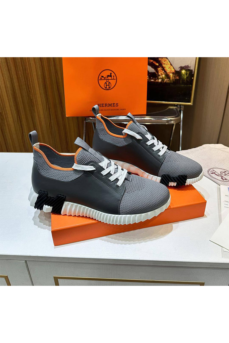 Hermes Мужские кроссовки Depart - Grey