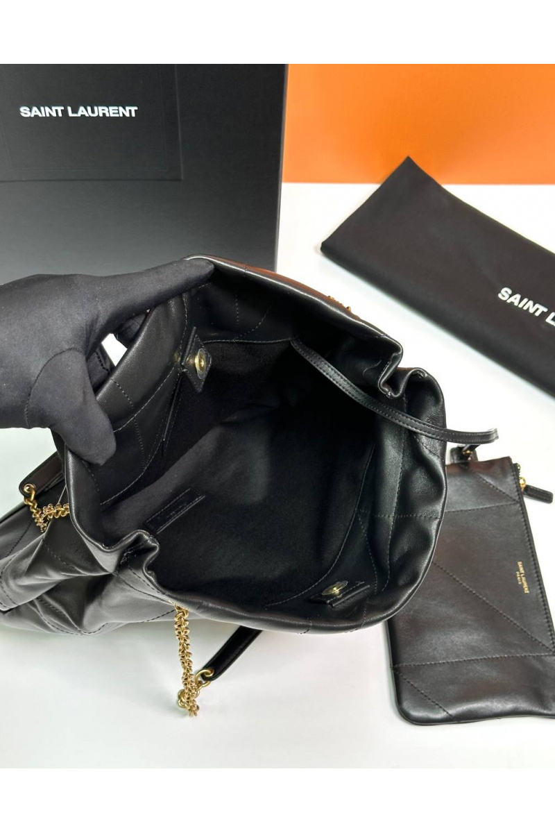 Yves Saint Laurent Кожаная сумка Jamie Premium 28x28x6 см - Black