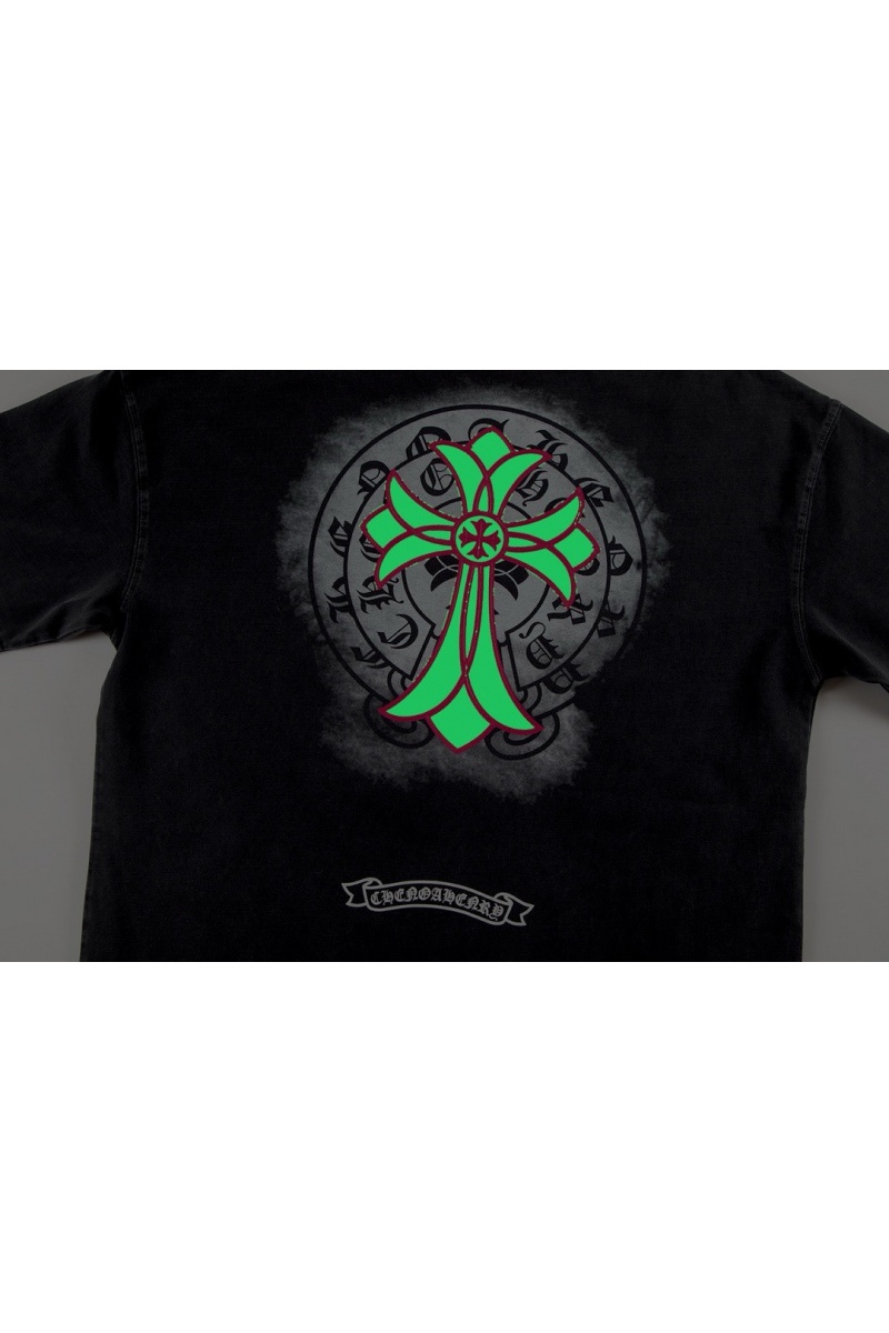 Designer Clothing Серая оверсайз футболка Gothic logo 