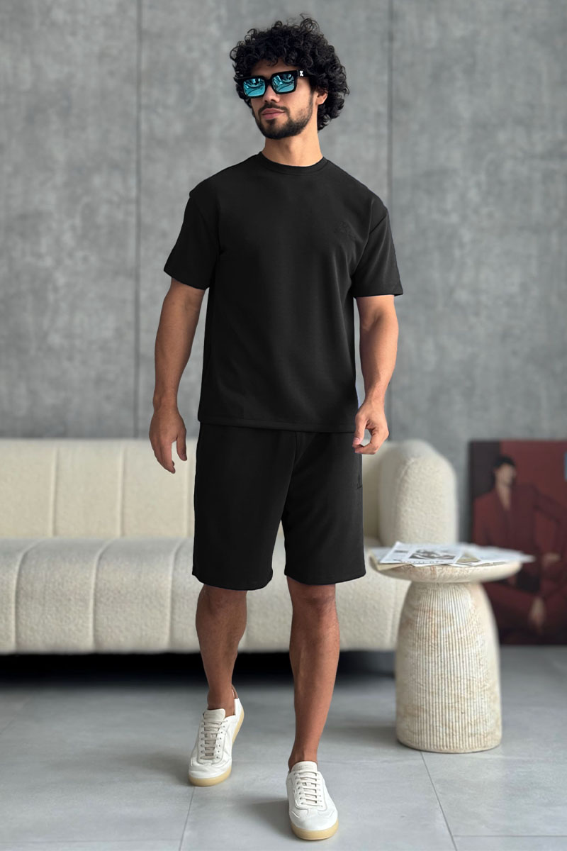 Loro Piana Мужской чёрный костюм 