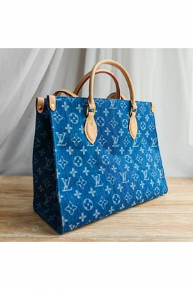 Женская сумка tote denim 32x26 см