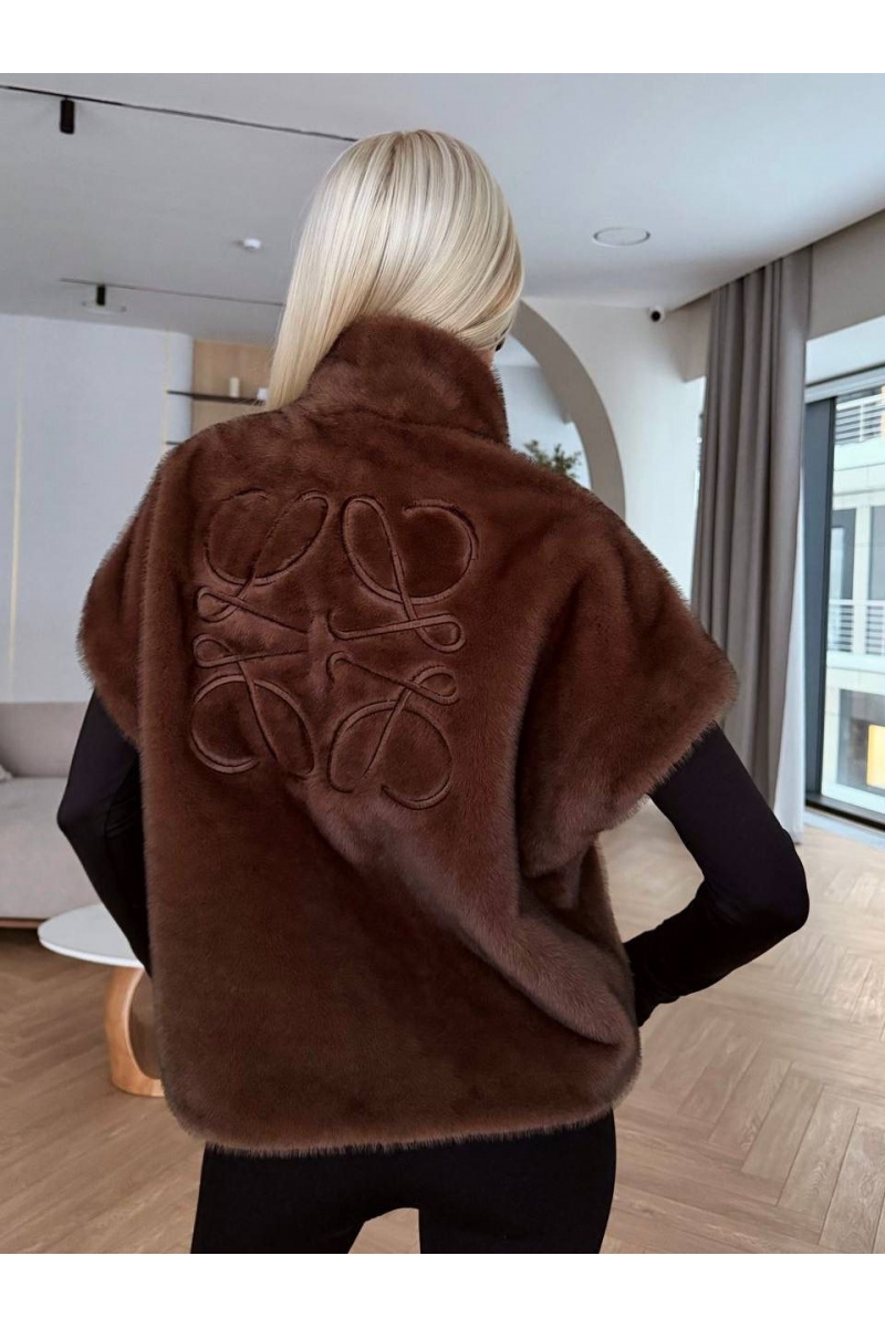 Loewe Женская шерстяная безрукавка premium
