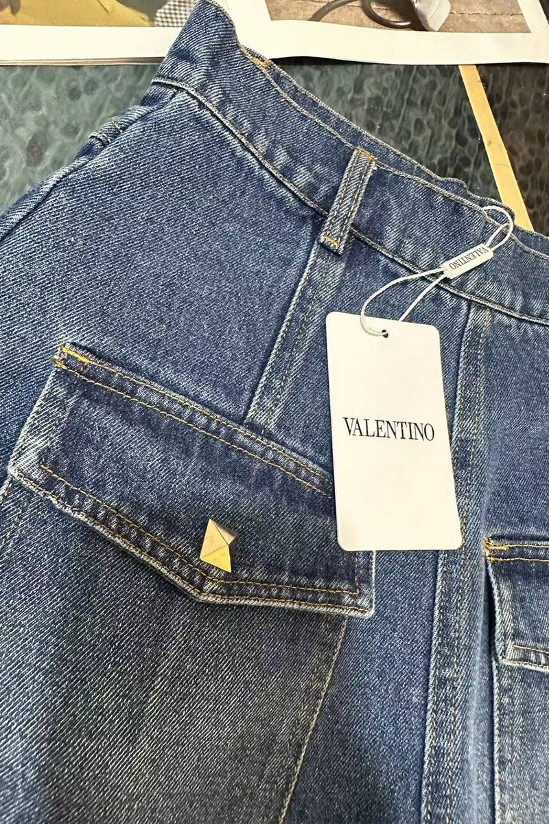 Valentino Женские джинсовые шорты 