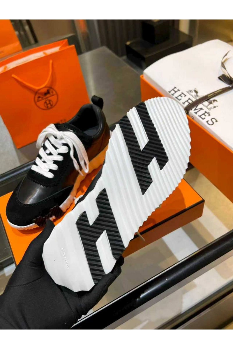 Hermes Женские комбинированные кроссовки Bouncing premium