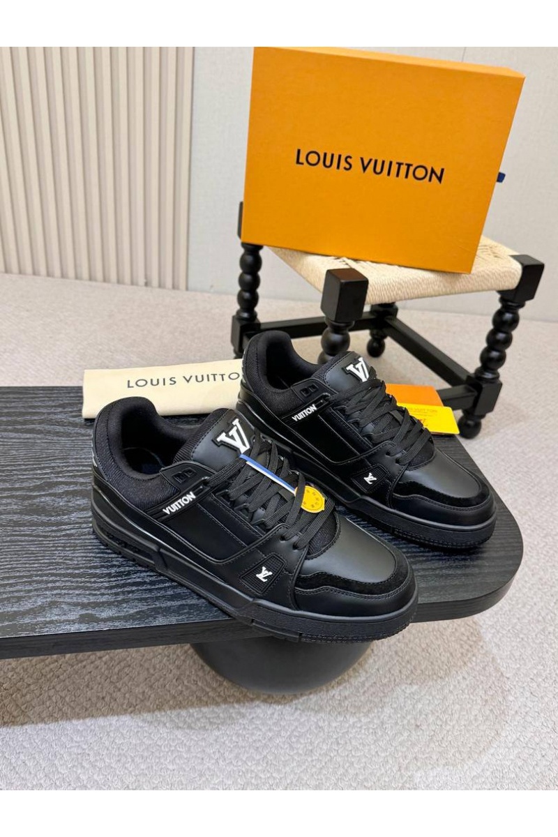 Lоuis Vuittоn Мужские кроссовки Trainer - Black