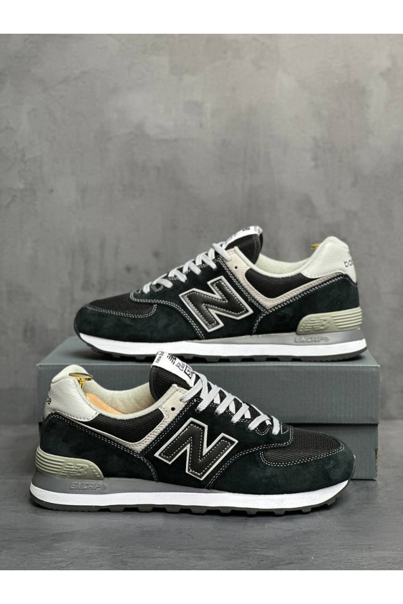Sneakers Кроссовки 574 "Triple Contrast Black"