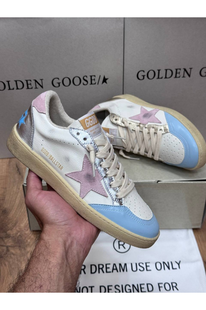 Designer Clothing Женские кожаные кроссовки Golden Goose Ball Star premium