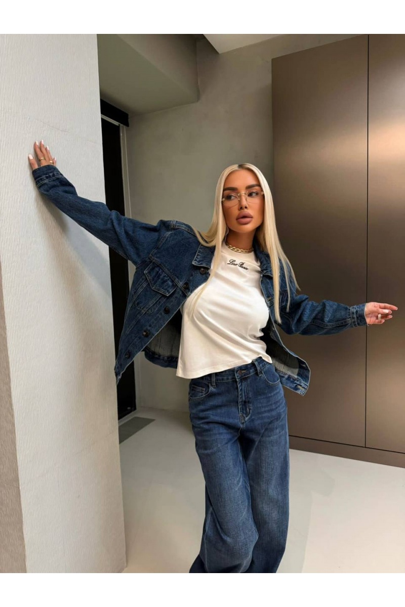 Loro Piana Женская джинсовая куртка premium - Blue