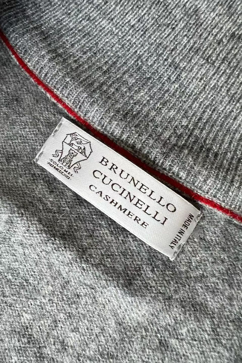 Brunеllо Сuсinеlli Кашемировый свитер Premium - Grey