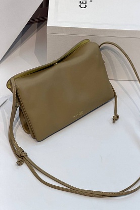 Кожаная сумка Trio Flap premium 22.5x13x3.5 см