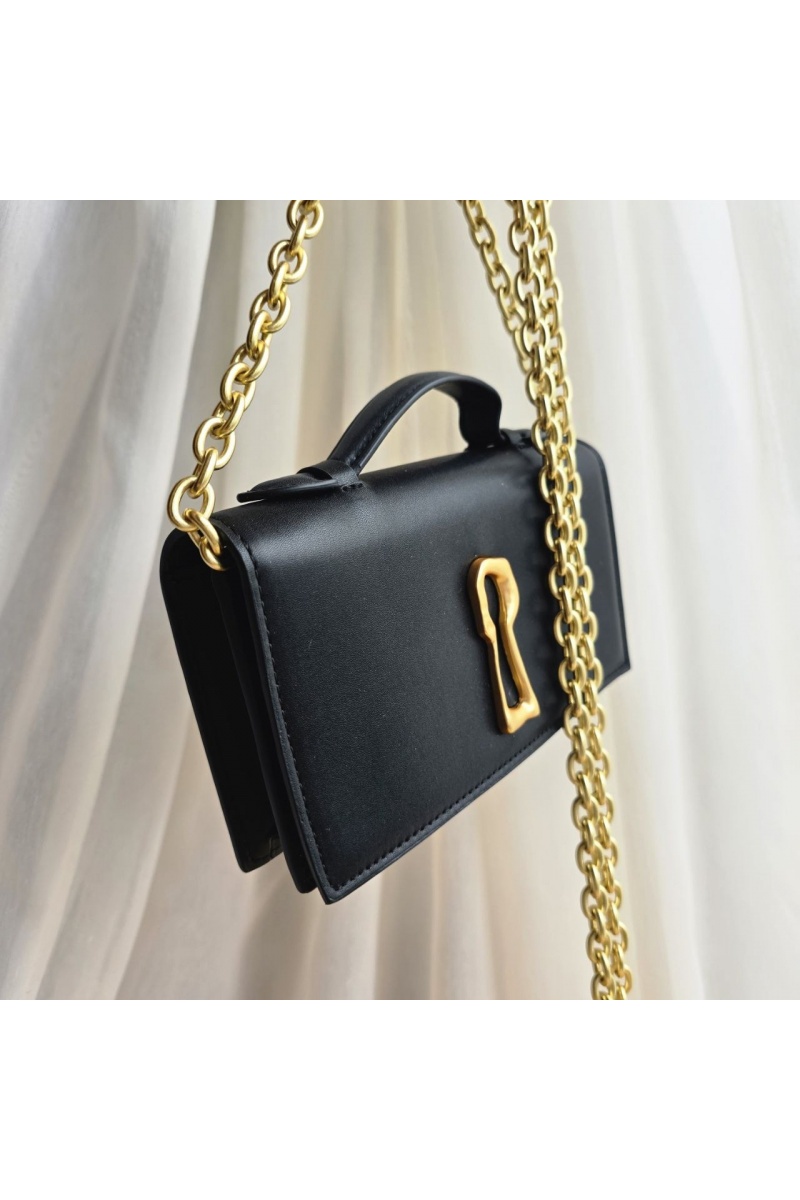 Schiaparelli Кожаная сумка клатч 19x11 см