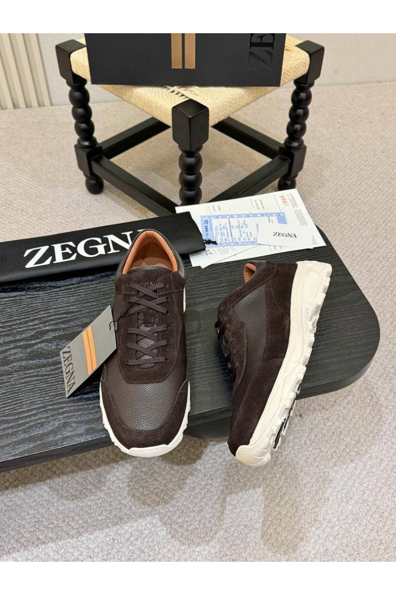 Zegna Мужские кроссовки 